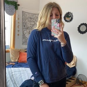 Navy champion sweatshirt